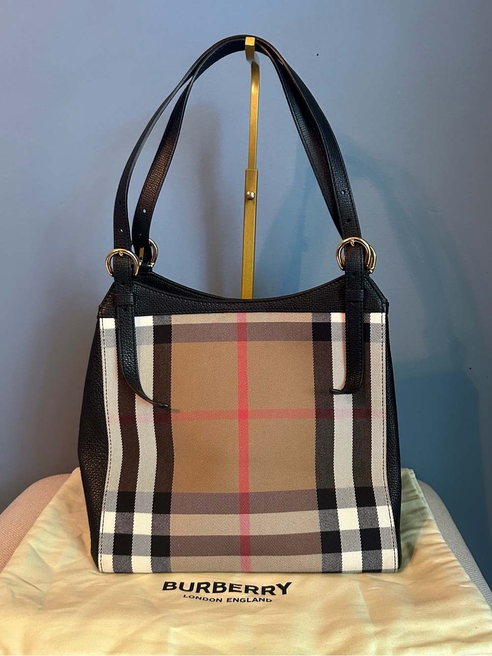 Burberry Small Check Canterbury Bag - Picture 3 of 13